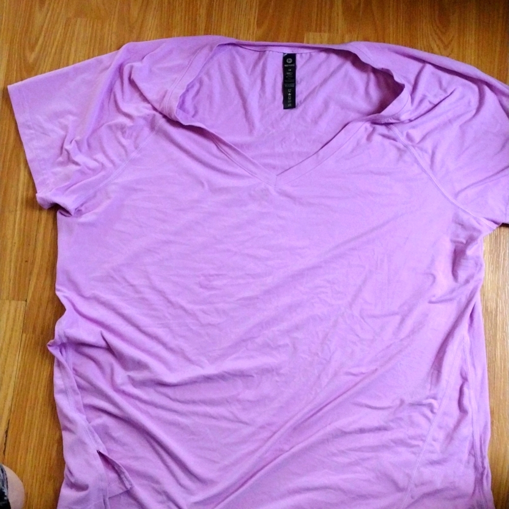 Light purple t-shirt